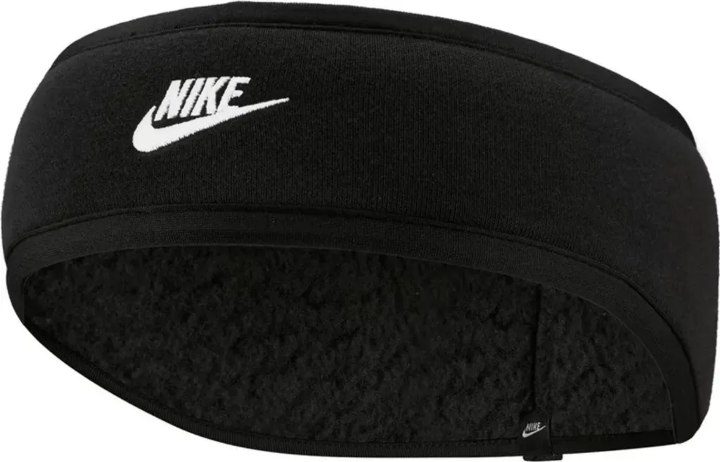Bandeau Nike Accessories Club Fleece Noir - Bandeau Sport Mixte Taille Unique