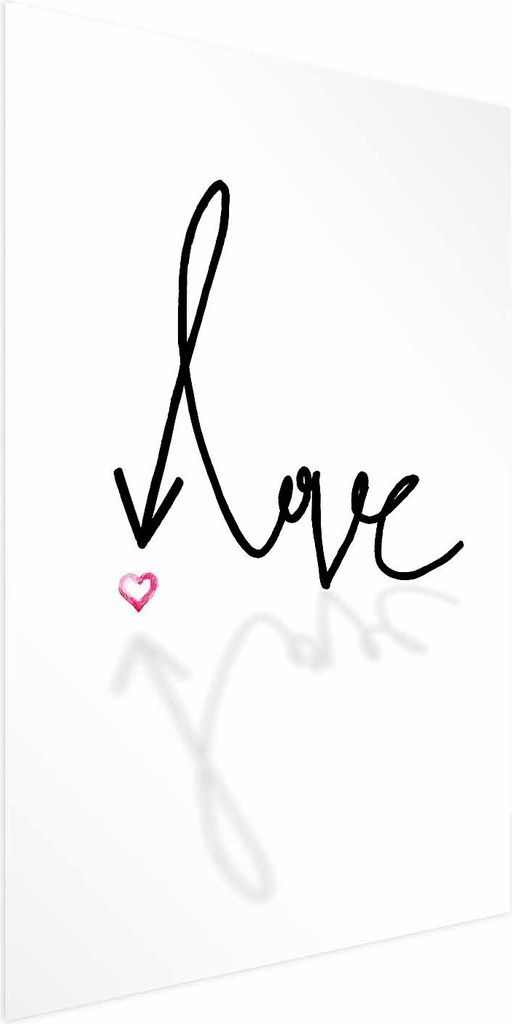 Posterpapier Poster - This Is Love 40x60 cm Text m-A-0927-ao-a