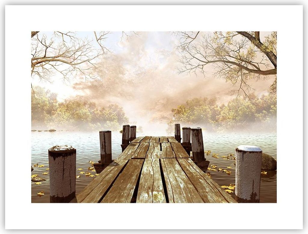 Poster - Poster ohne Rahmen - Illustration herbst Produktbild 