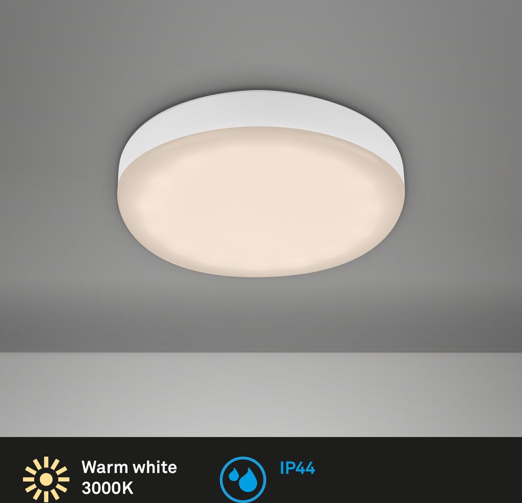 Einbauleuchte Briloner 3 Watt LED Spot Weiß Einbaulampe IP44 3000K