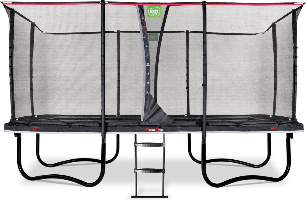 EXIT PeakPro Trampoline 275x458cm – Sur pieds – Image du produit 