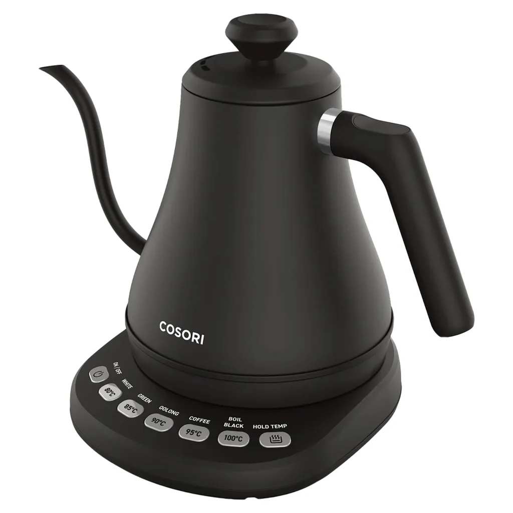 Cosori Bollitore Elettrico Sicuro 0.8L | Acciaio Inox e Hold Temp