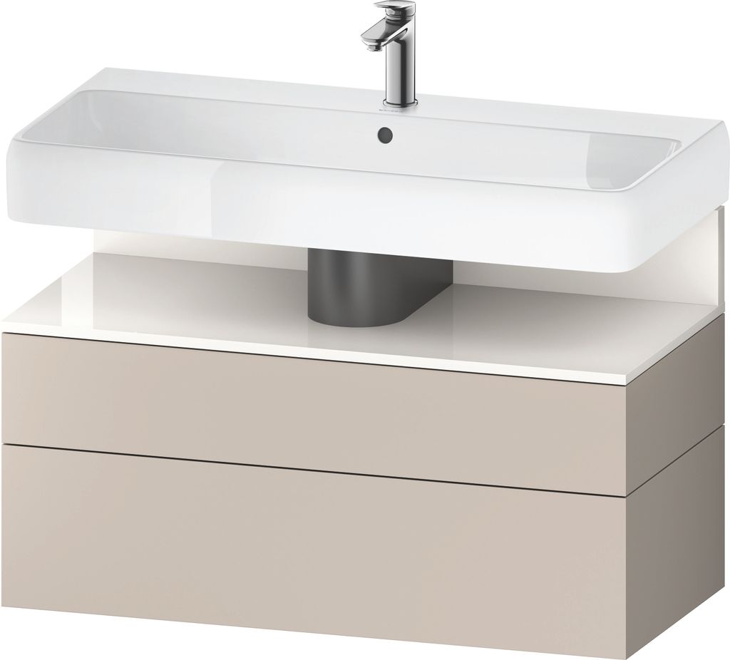 DURAVIT QA4395022910000 QTG WTU WH Ek. 990x470x590 Tp. Mt. H