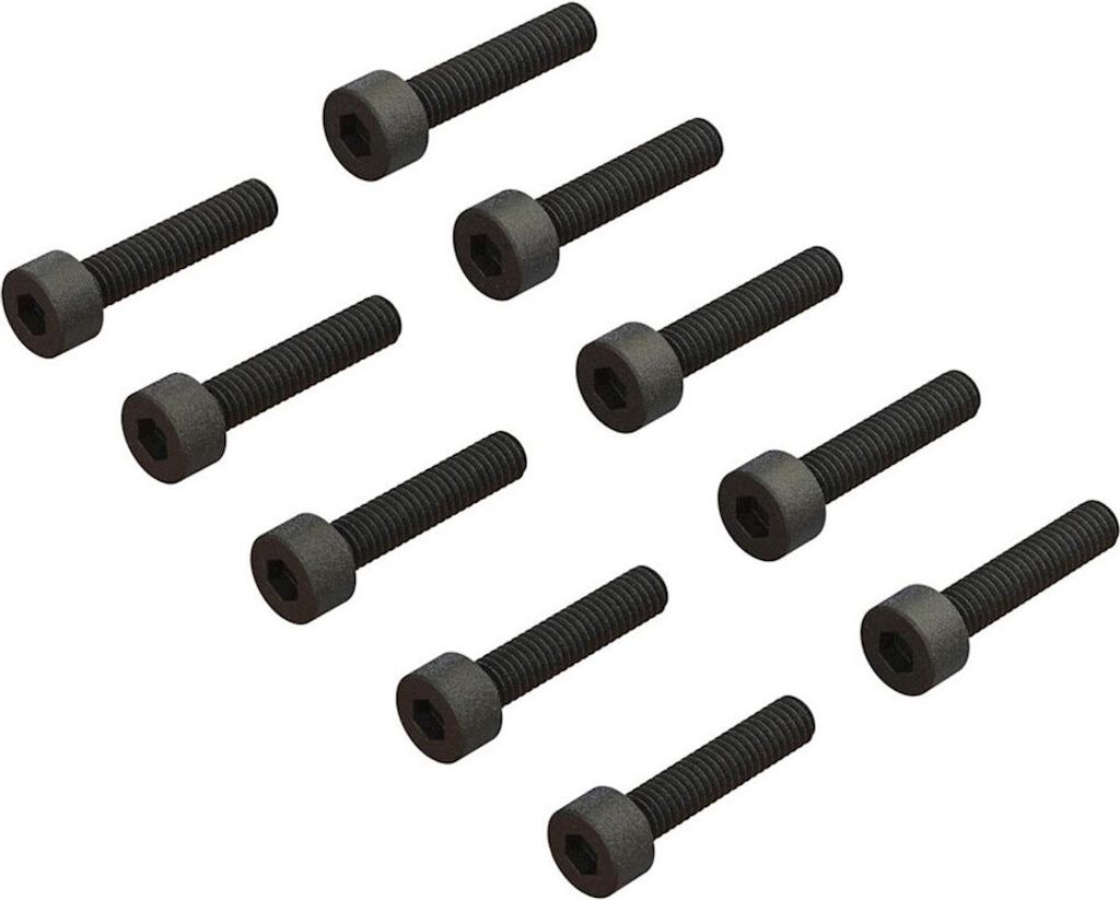 Arrma bevestigingsschroef, type "Cap", M2.5x12mm (10 stuks) Productafbeelding 