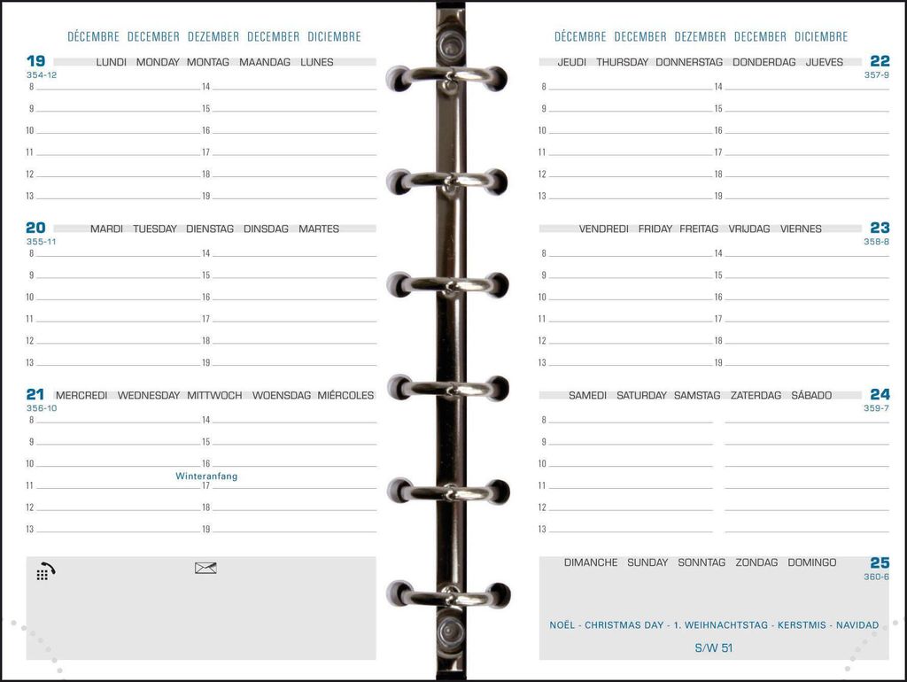 Kalender 1 Woche 2 Seiten 16 Monate 2027 Produktbild 