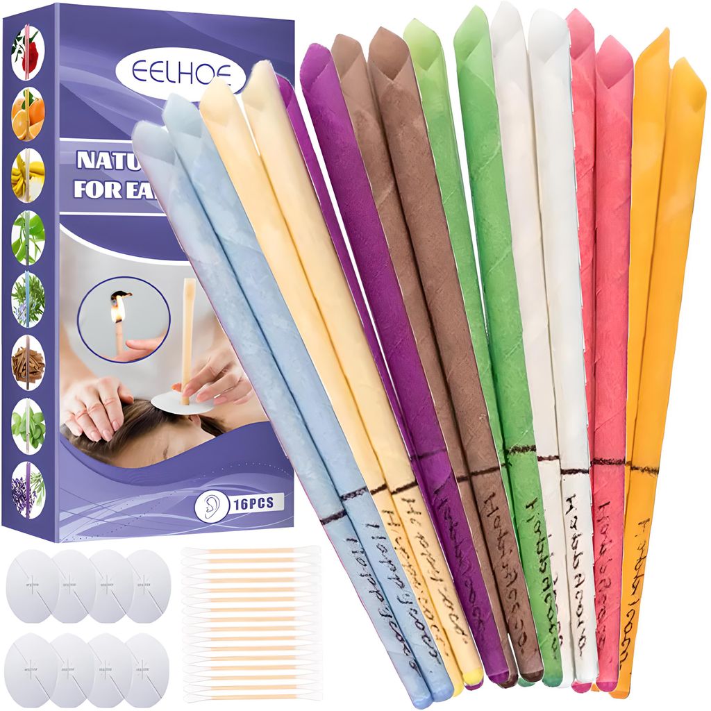 Svíčky na čištění uší, odstranění ušního mazu z boltců, Obrázek produktu 