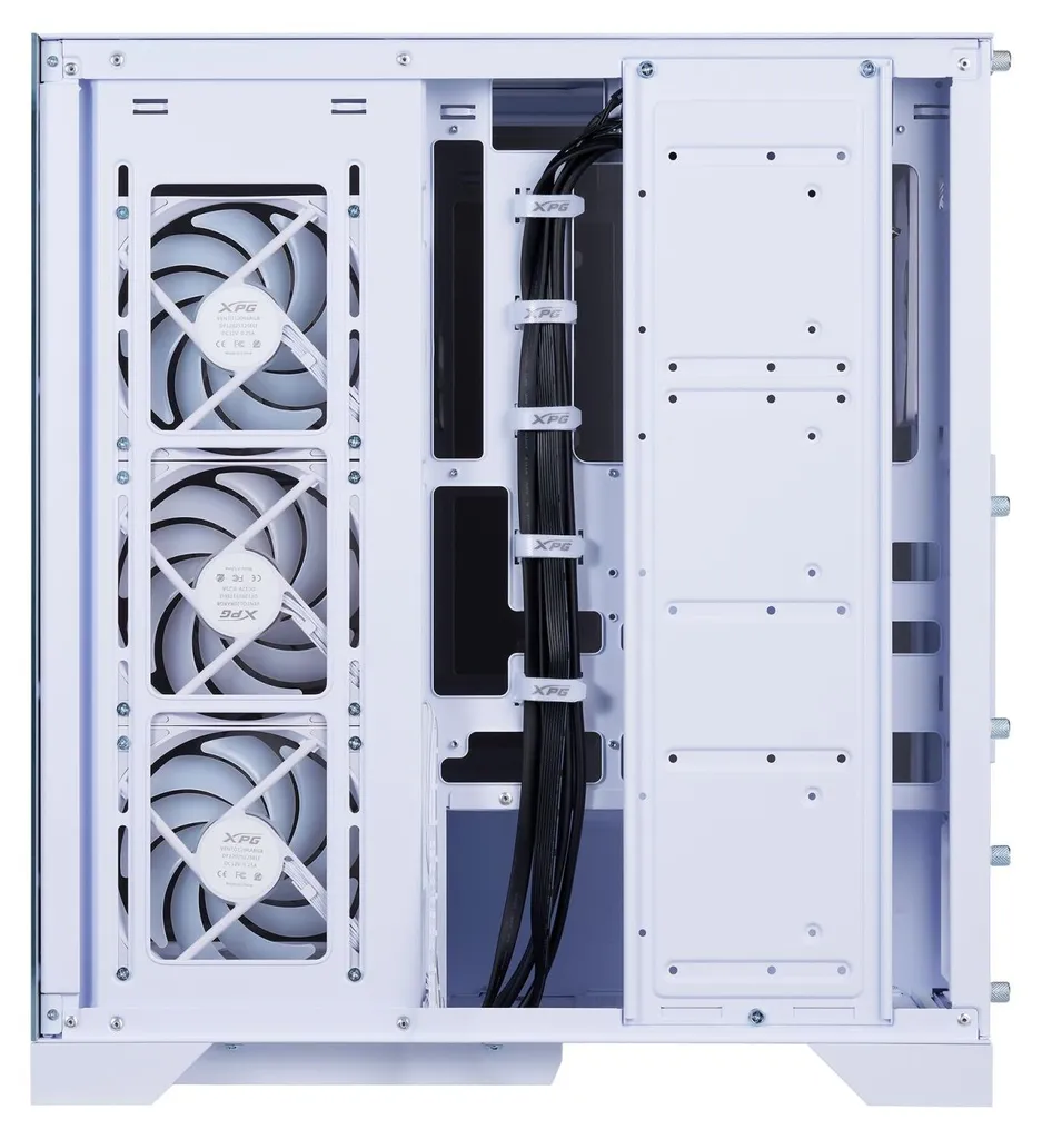 Boîtier Gaming XPG INVADER X BTF Blanc pour Configuration PC sans Câble - 4
