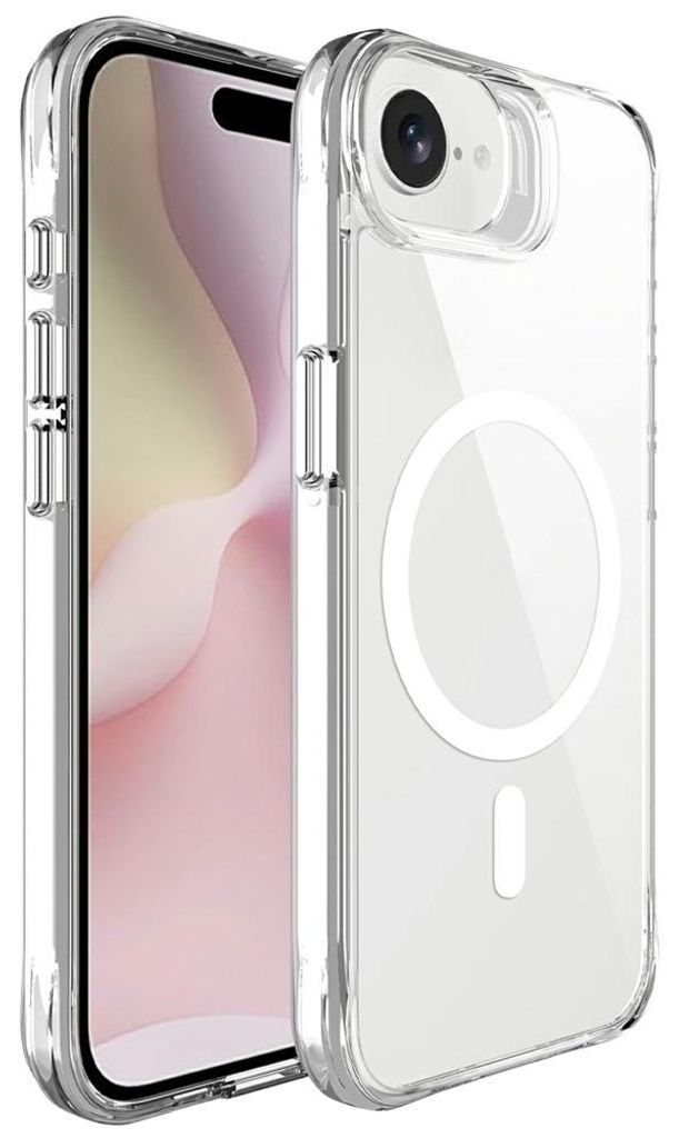 iPhone 16e / 17e Hülle - Coverup Transparent TPU Back Cover - MagSafe Compatible - Transparent