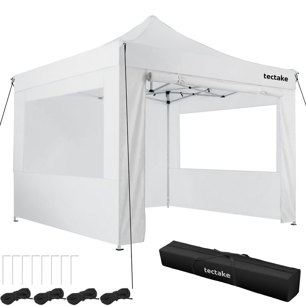 tectake® Aluminium Faltpavillon Olivia 3 x 3 m Produktbild 
