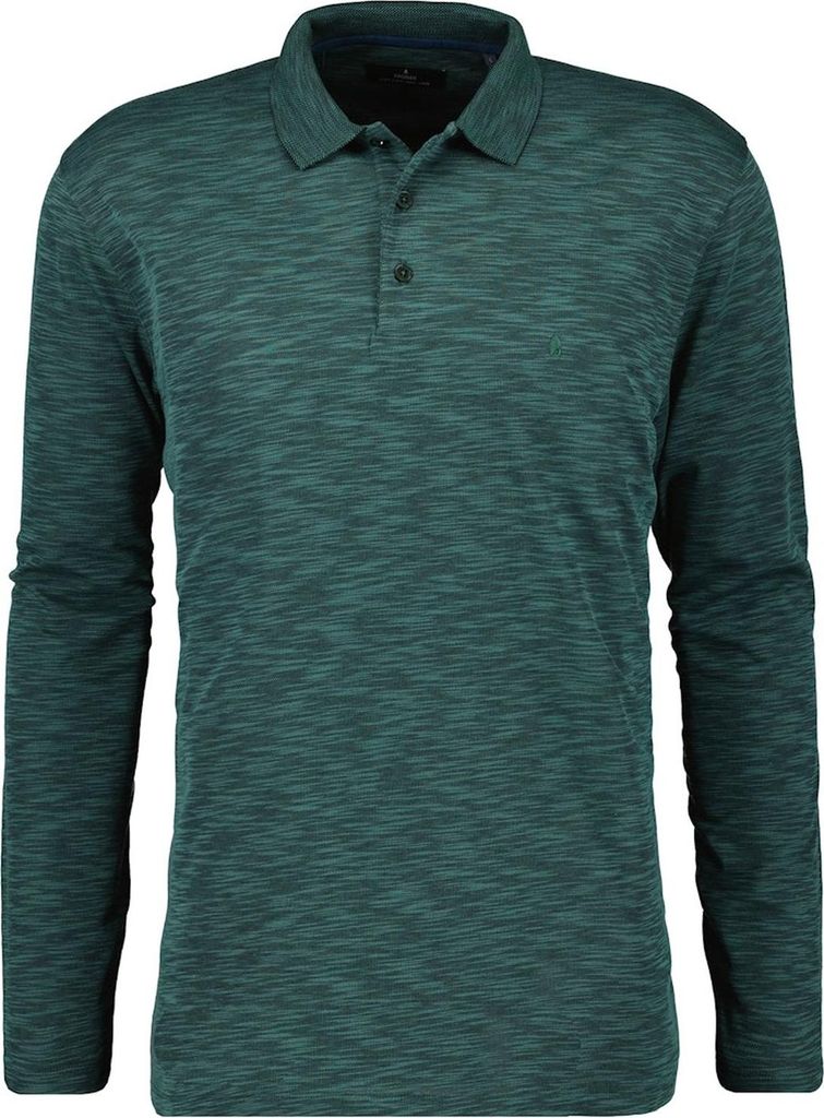 Ragman langarm Poloshirt Softknit