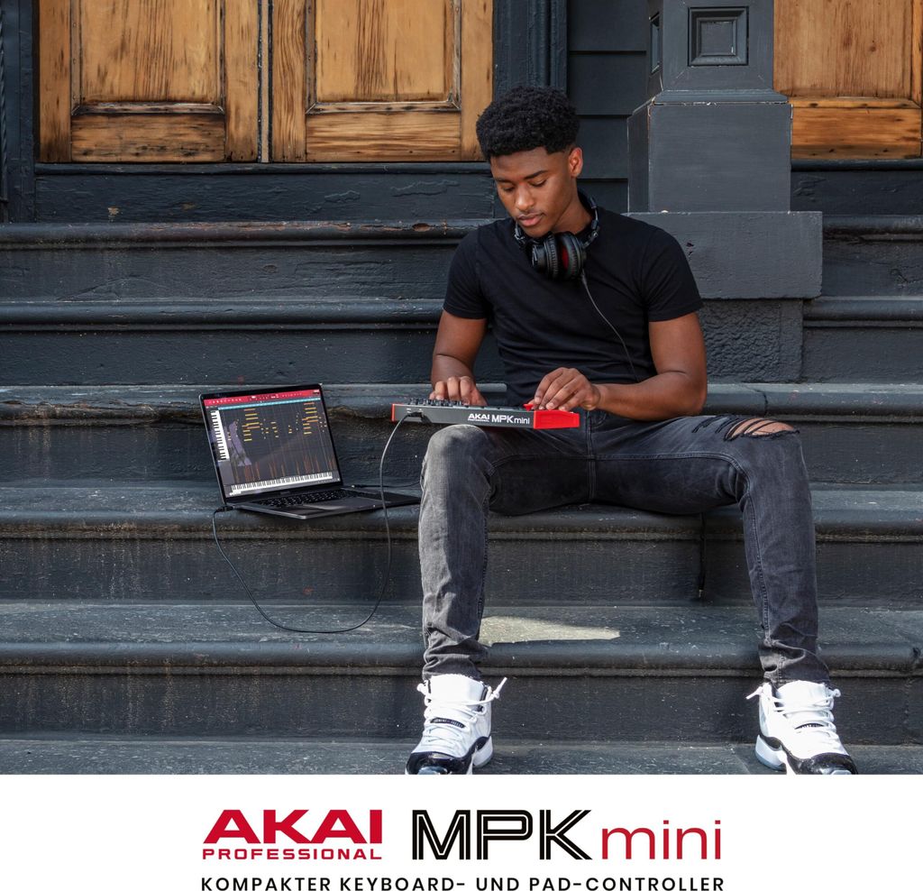AKAI MPK Mini MK3 Ovládací klávesnice Kontrolér MIDI USB Obrázek produktu 14
