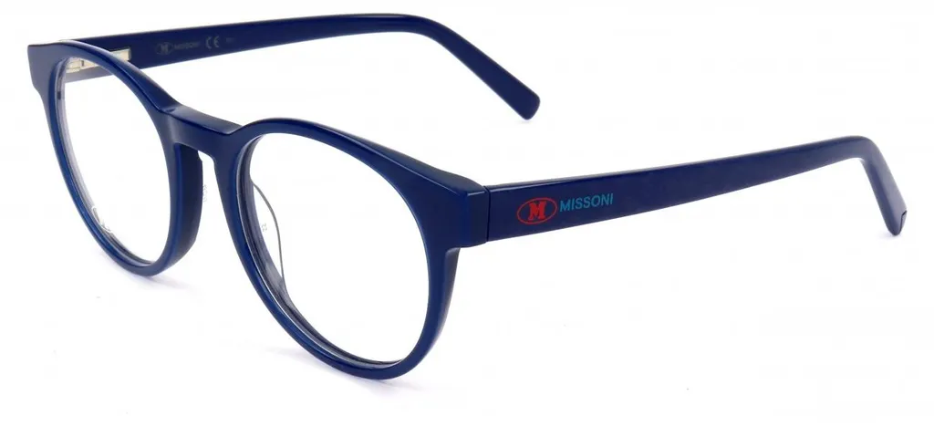 M Missoni MMI 0077 Lunettes de vue Bleu 48/19/140 pour femme élégante