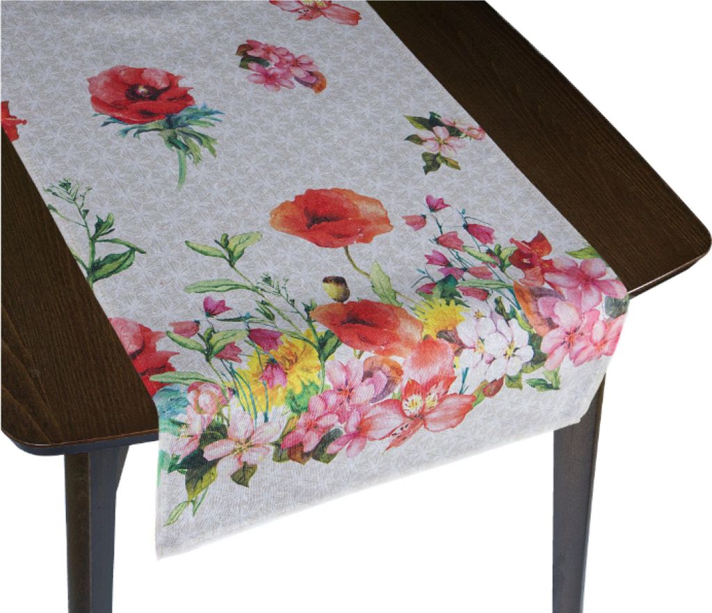 Laufende Tischdecke - 40x135 cm - Rosa