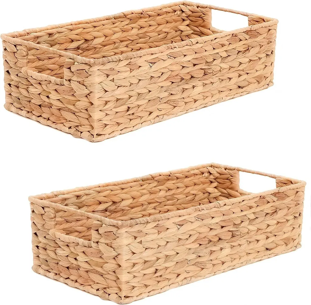 Rangement papier toilette en jacinthe d'eau - Solution gain de place