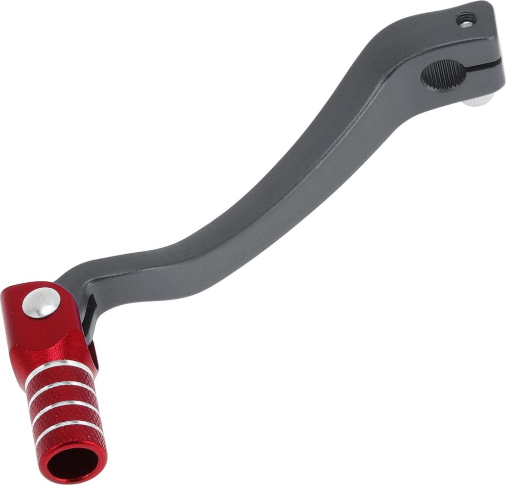 Faltbarer Motorrad-Schalthebel für Kayo T6 Pedal-Schalthebelarm Titanrot Silberton