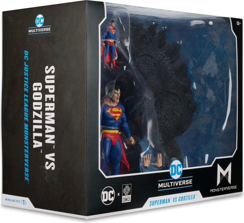 Figurines DC Multiverse Superman vs Godzilla Pack de 2 Justice League - 14