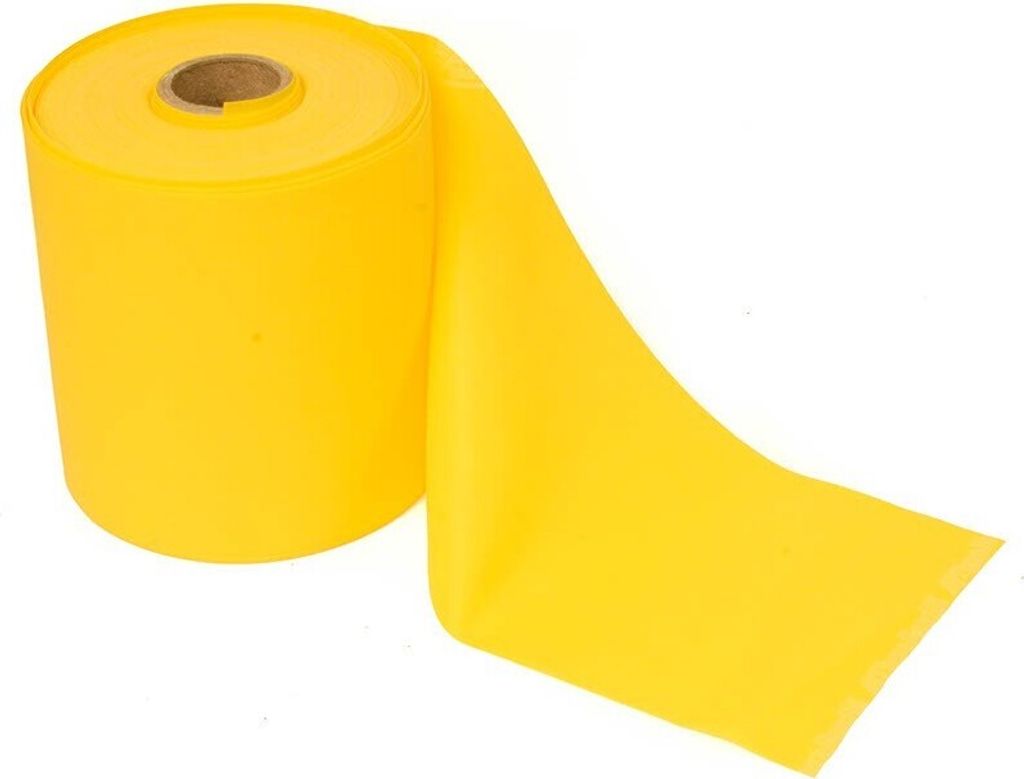 Thera-Band Latexfreies Übungsband, 22,85 m - gelb