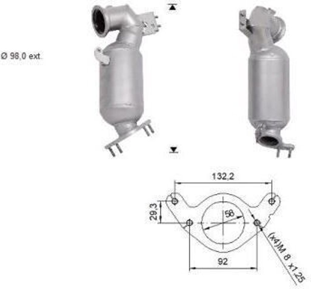 VEGAZ Katalysator Kat für OPEL INSIGNIA Caravan Euro 6 OK-363