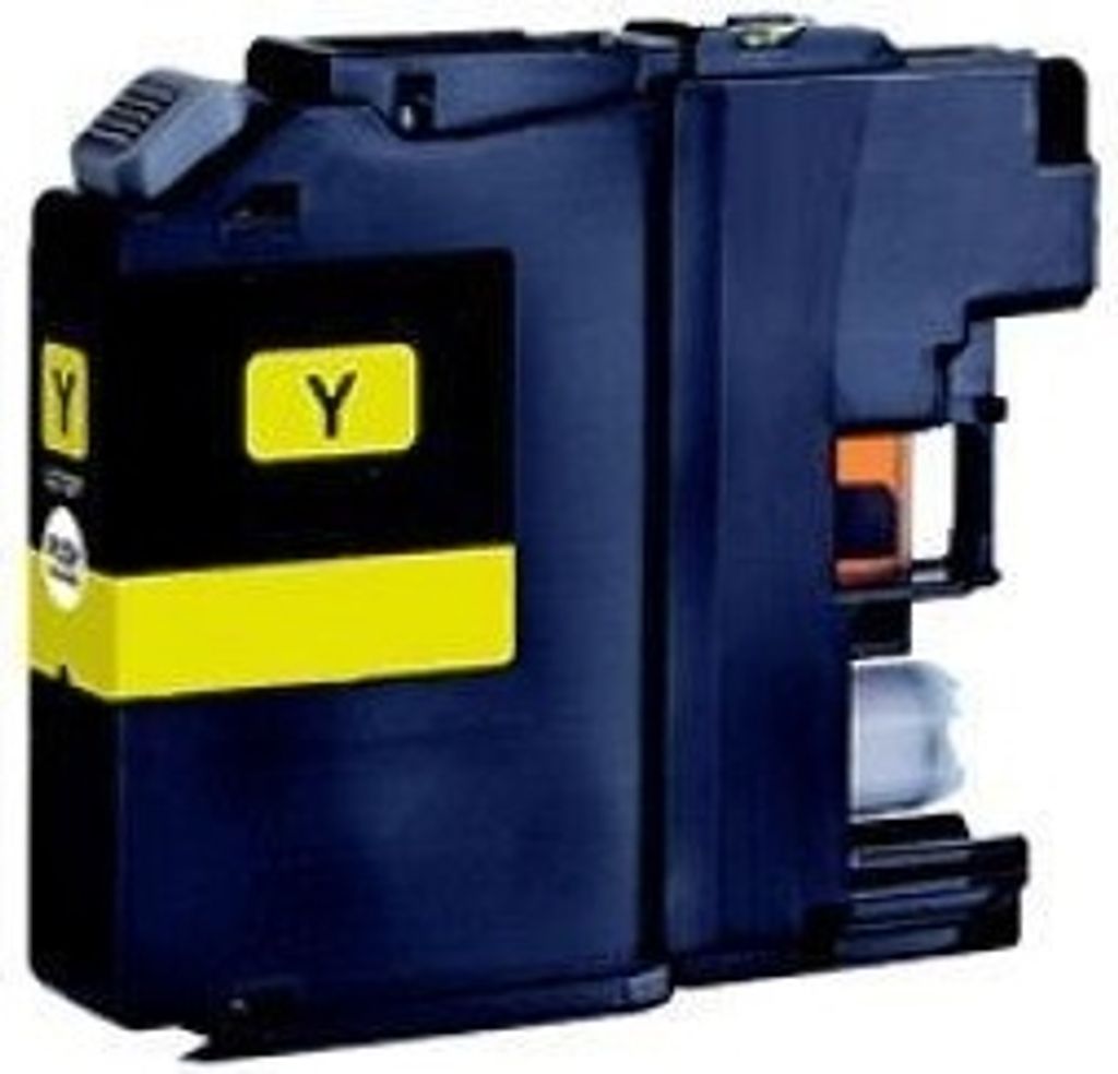 Druckerpatrone kompatibel mit Brother LC-125 Yellow XL für DCP-J4110 DW, DCP-J4110 W MFC-J4310 DW, MFC-J4410 DW, MFC-J4510 DW, MFC-J4610 DW, MFC-J...