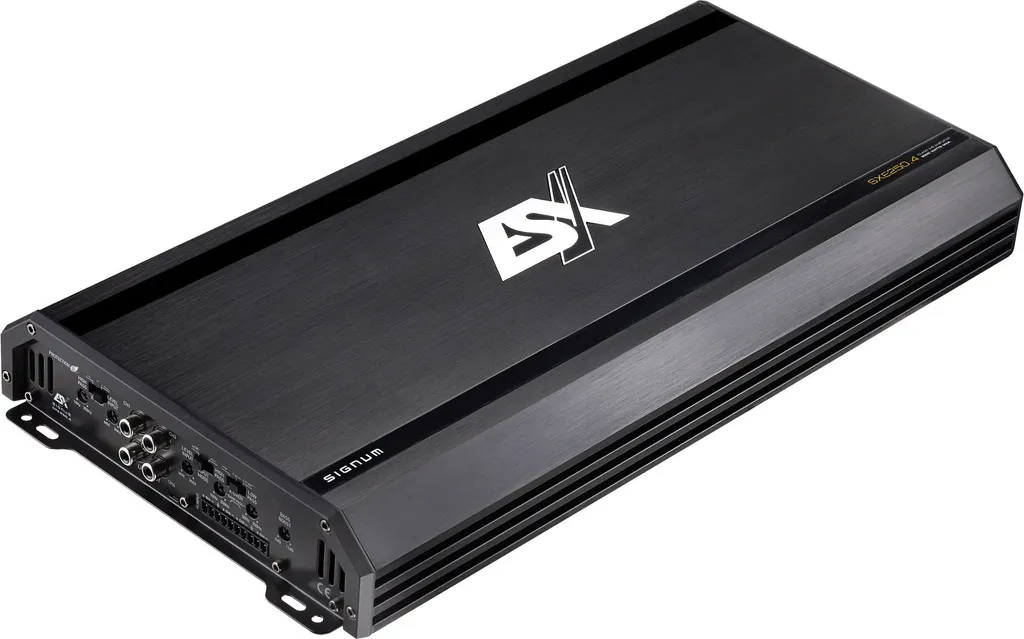 ESX SIGNUM SXE250.4 Amplificateur 4 canaux : fini le son faible en auto