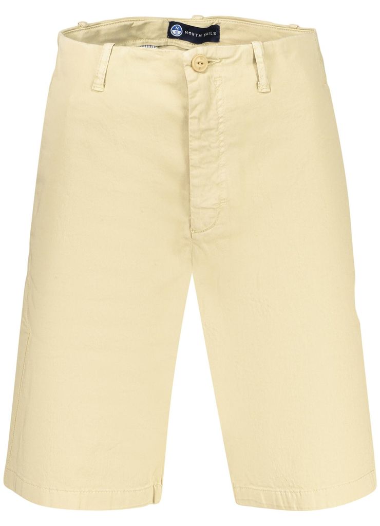 Damen Chino Shorts Beige - Schmaler Schnitt, 3 Taschen, Sommerlook