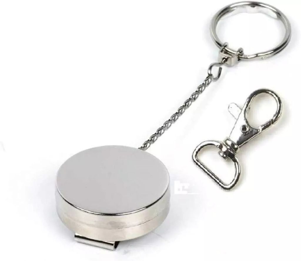 Ausweisjojo Zipper Jojo Schlüsseljojo KETTE Gürtelclip 40mm Produktbild 