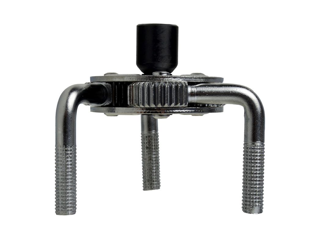 BSD Ölfilterschlüssel - Ölfilterspinne, 3-armig Ölfilterspinne, Ölwechselwerkzeug - 3/8” Verkant - 65-130mm