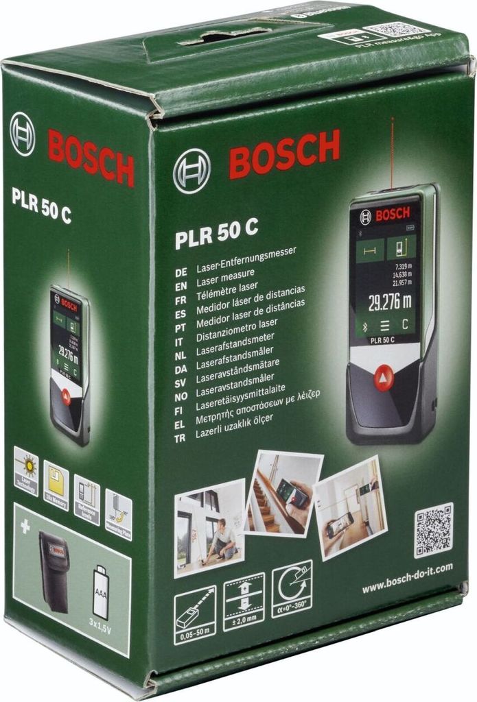 Bosch PLR 50 C Laser Entfernungsmesser Produktbild 7