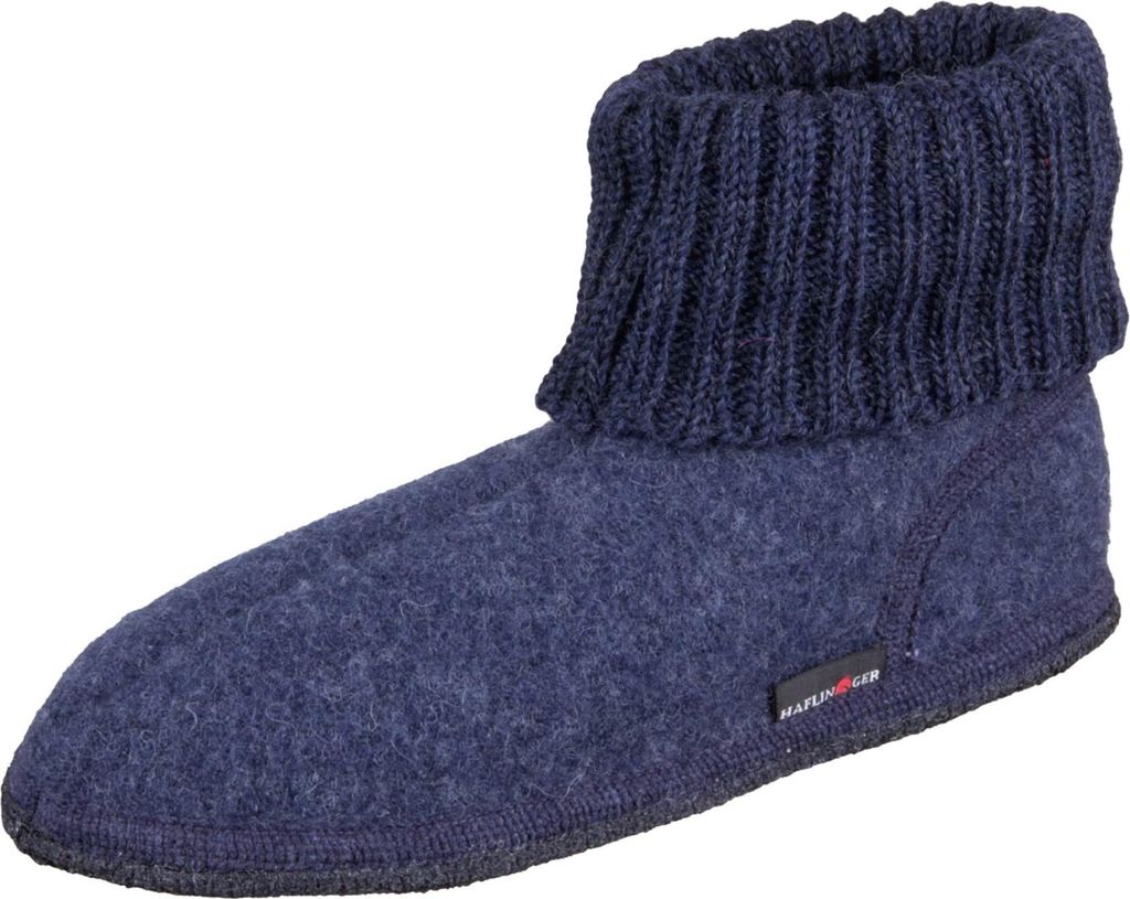Haflinger Hausschuhe Herren 31383832383732 Blau 38 EU Produktbild 