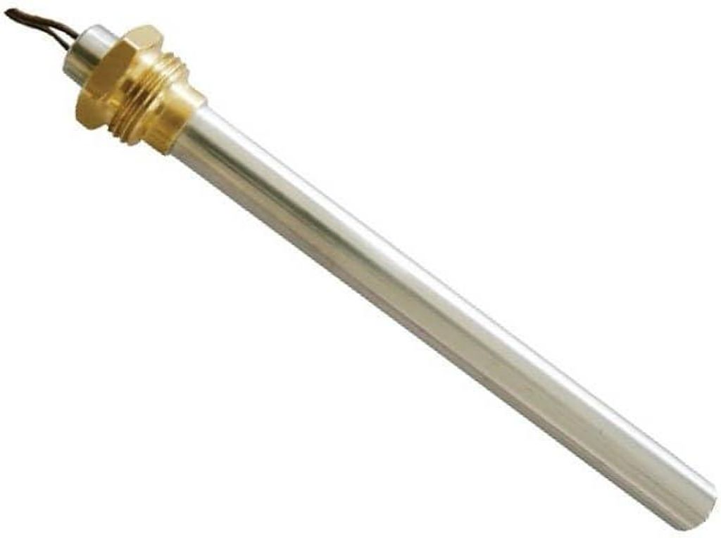 Hochleistungs‐Zündkerze für Pelletöfen, 350 W, 170 mm, Anschluss 3/8", Hergestellt in Italien