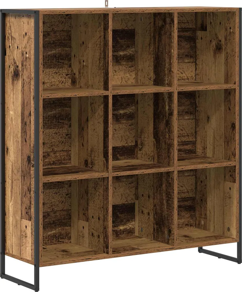 Mobile Libreria Effetto Legno Antico vidaXL 99,5 cm | Arredo Design