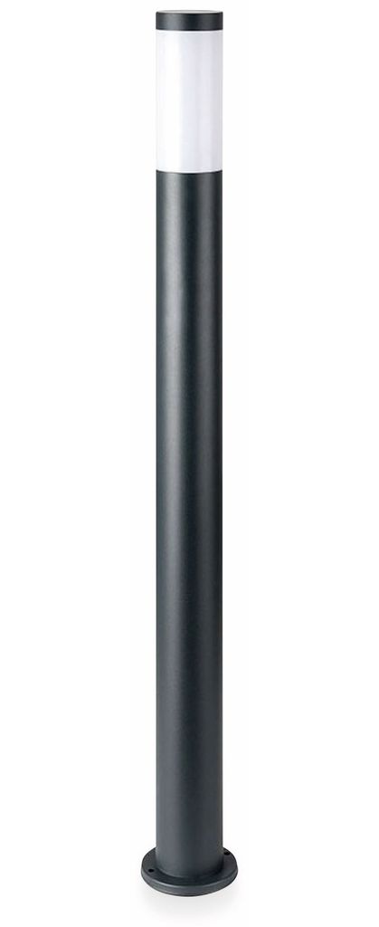 V-TAC Poller-Außenleuchte VT-838, IP44, E27 Edelstahl grau, Produktbild 