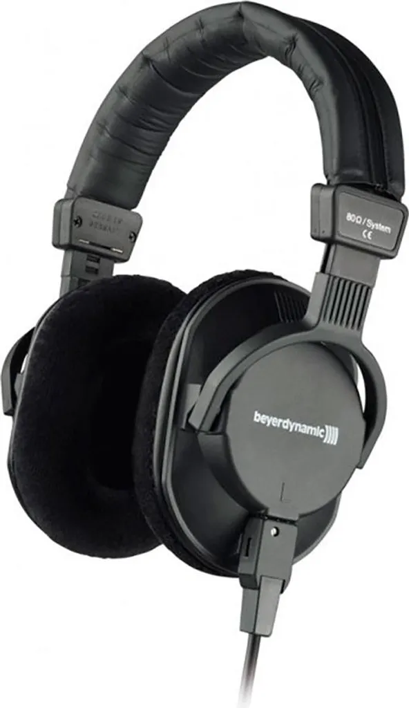 Beyerdynamic DT 250 250 ohms Casque de Studio Noir Filaire Câble 3m