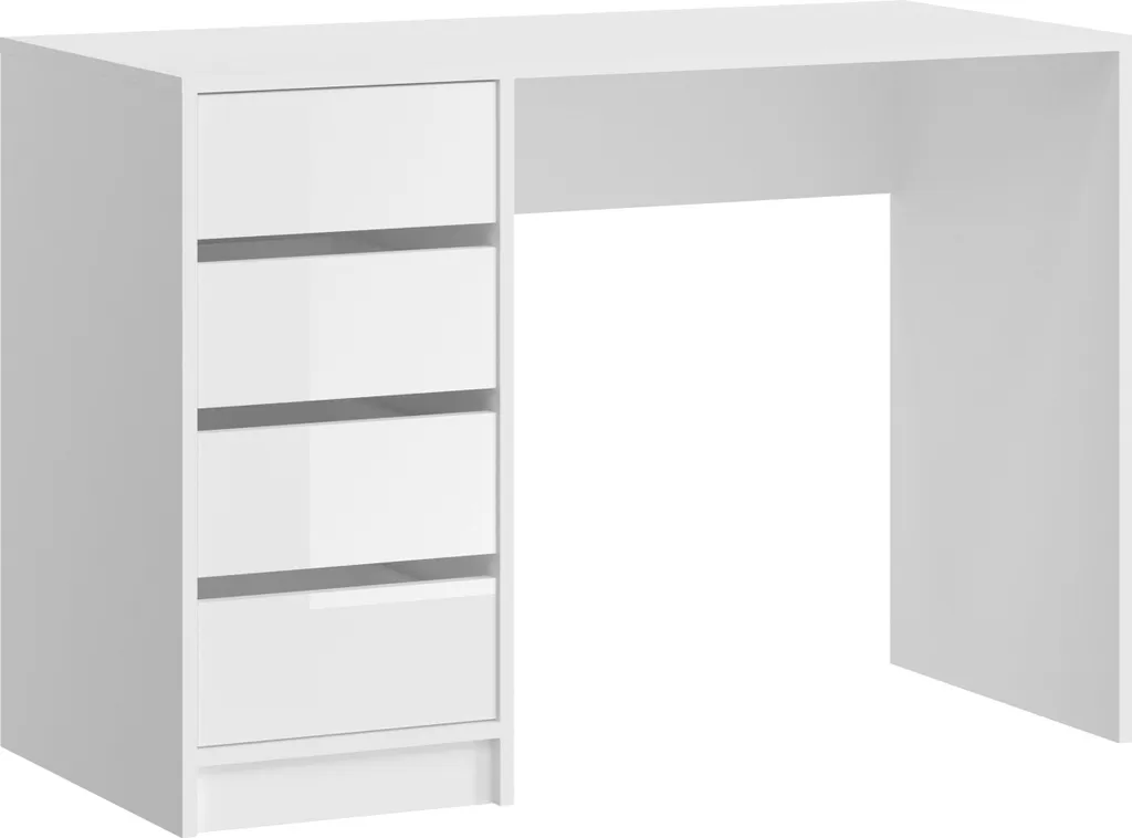 Coiffeuse Emma xonox.home blanche 110x75x48 cm pour chambre moderne