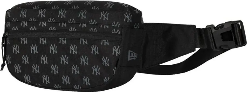 Sac banane ajustable New Era Yankees Noir avec poches zippées de sécurité