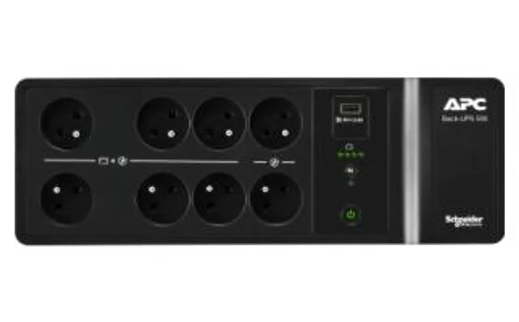 Onduleur APC Back-UPS 500VA avec 8 prises FR - Protection secteur fiable