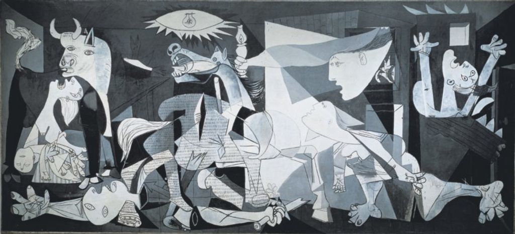 Educa 11502, Guernica, puzzle panoramico di 3000 pezzi per Immagine del prodotto 
