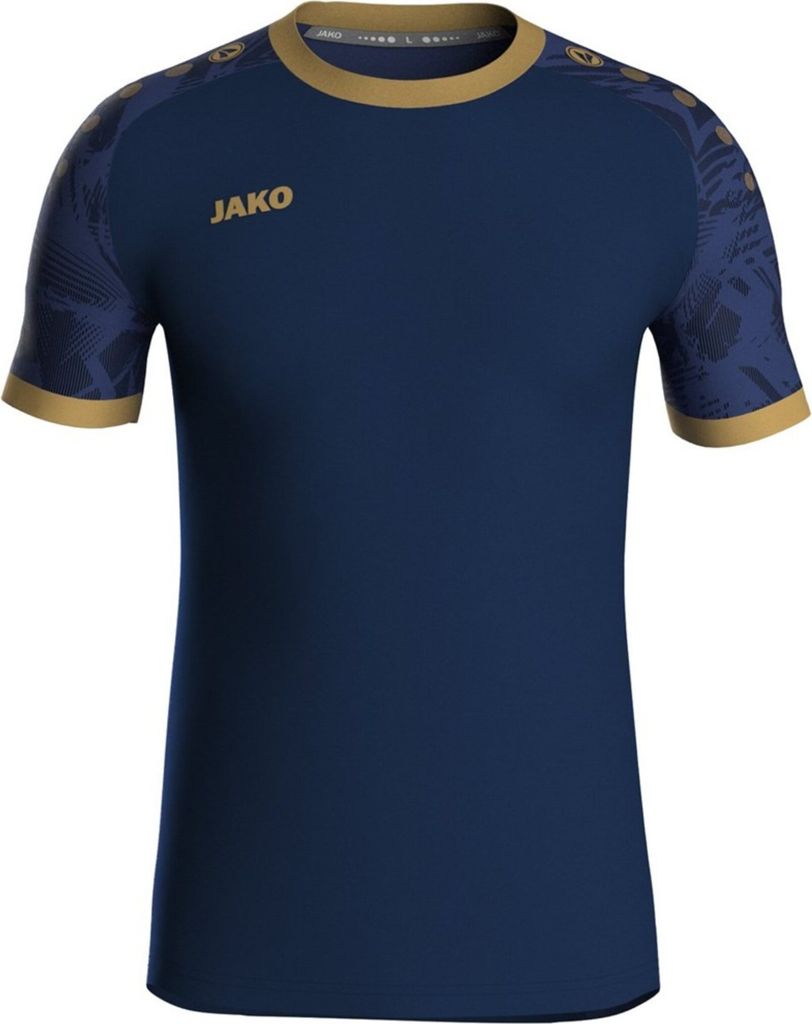 JAKO Unisex Trikot Iconic KA, Farbe:navy/marine/gold, Größe:XXL
