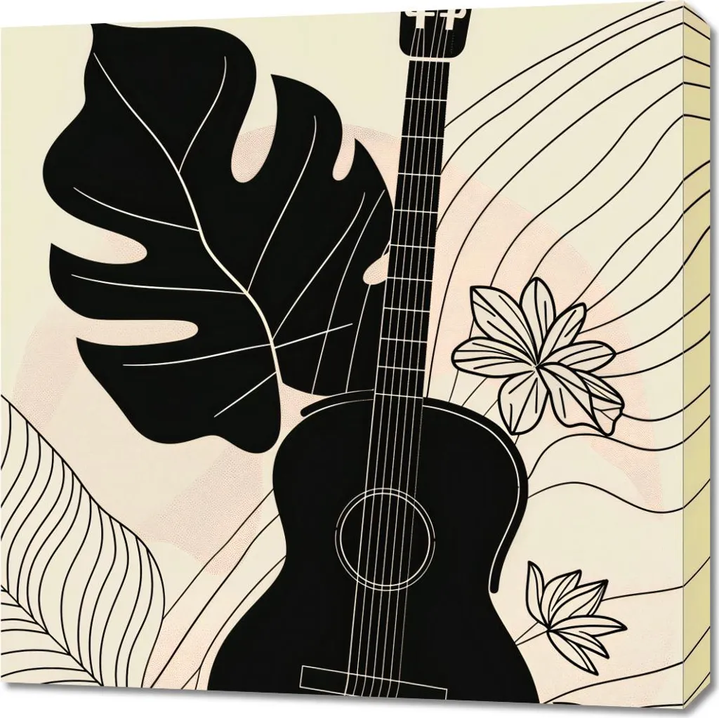 Quadro 70x70 Melodia della Natura | Tela Canvas Moderna Arredamento Casa