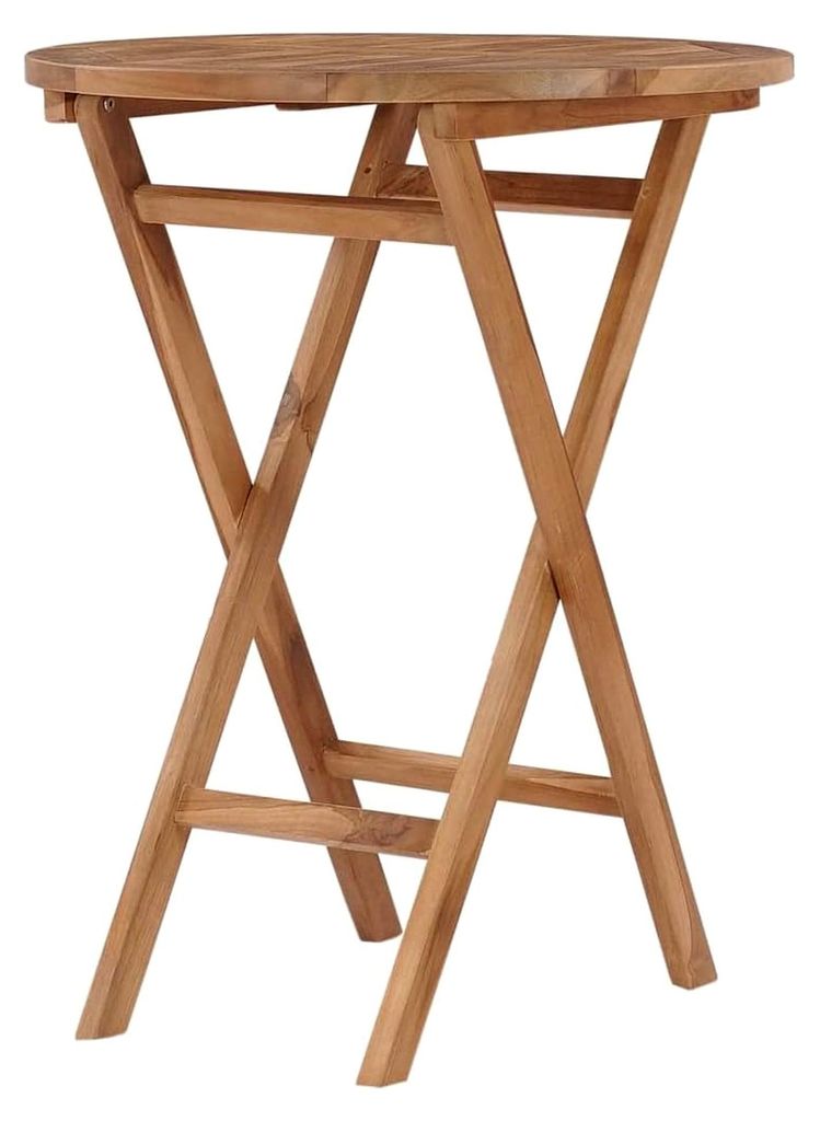 Klappbarer Gartentisch 60 cm Balkontisch Klappbar Beistelltisch Outdoor Garden Table Gartentische Teak Massivholz