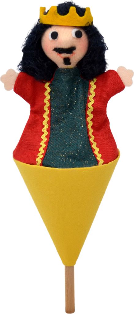 Tütenkasper / Tütenpuppen König 20 cm Mehrfarbig, 13182A
