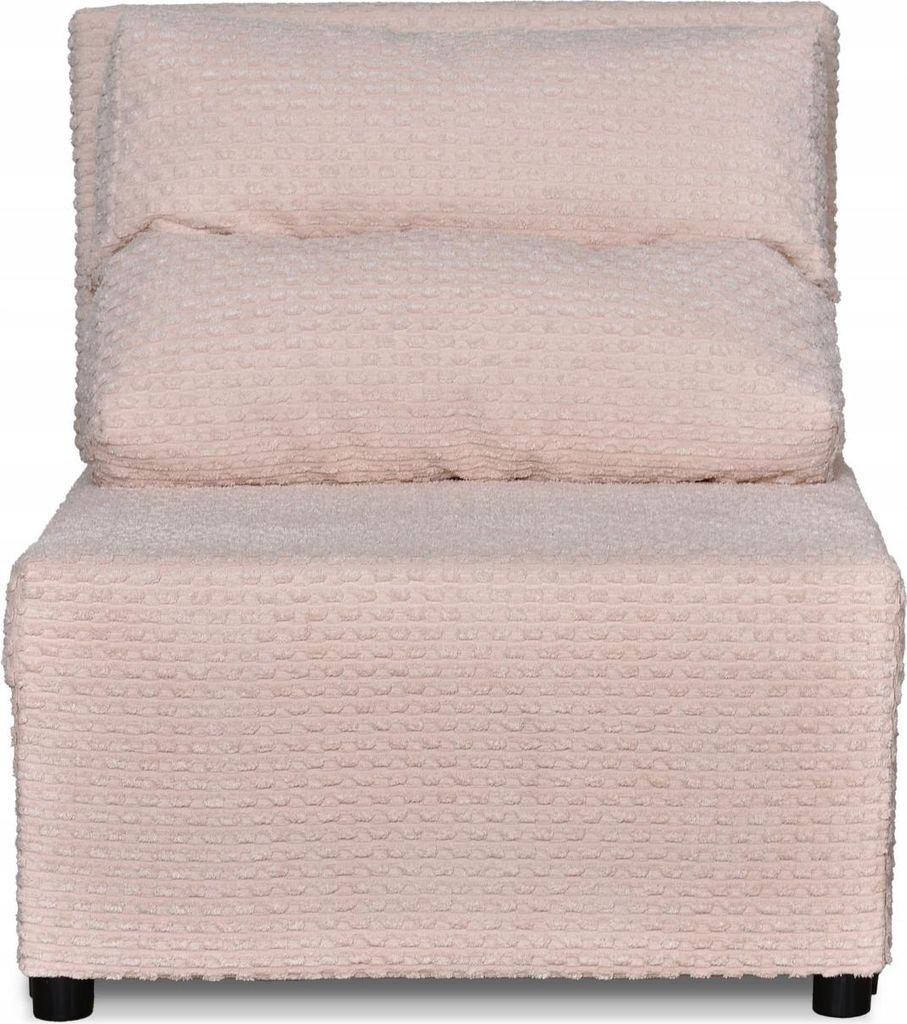 Family Meble Sessel Kimo Relaxsessel Sessel mit Schlaffunktion Bequemer Sessel mit Stauraum Loungesessel Sessel Wohnzimmer Schlafzimmer Hellrosa(T)