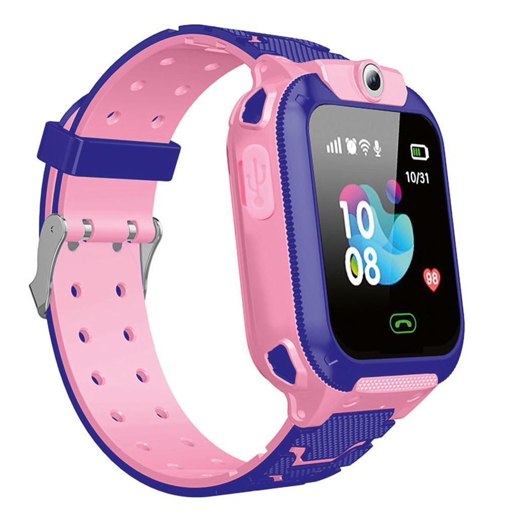 Mebus Smartwatch für Kinder und Senioren in pink