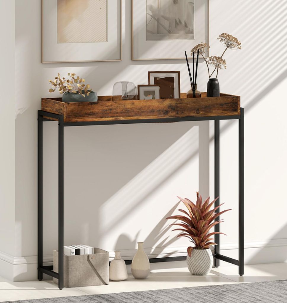 Flurtisch, schmaler Konsolentisch, Sofatisch,Wohnzimmer Flur