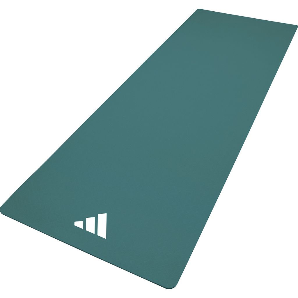 Adidas Fitness- und Yogamatte, 8 mm, Grün Produktbild 