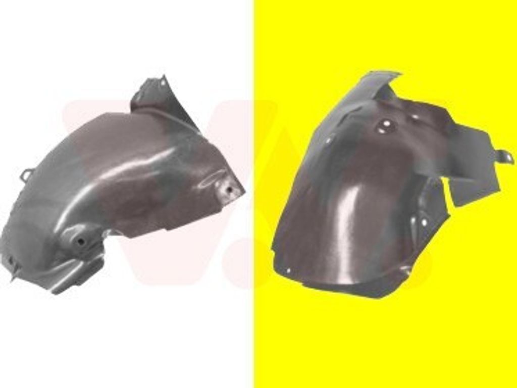 VAN WEZEL 4366436 Verkleidung Radhaus für RENAULT MODUS / GRAND MODUS (F/JP0) Vorne Rechts hinterer Teil