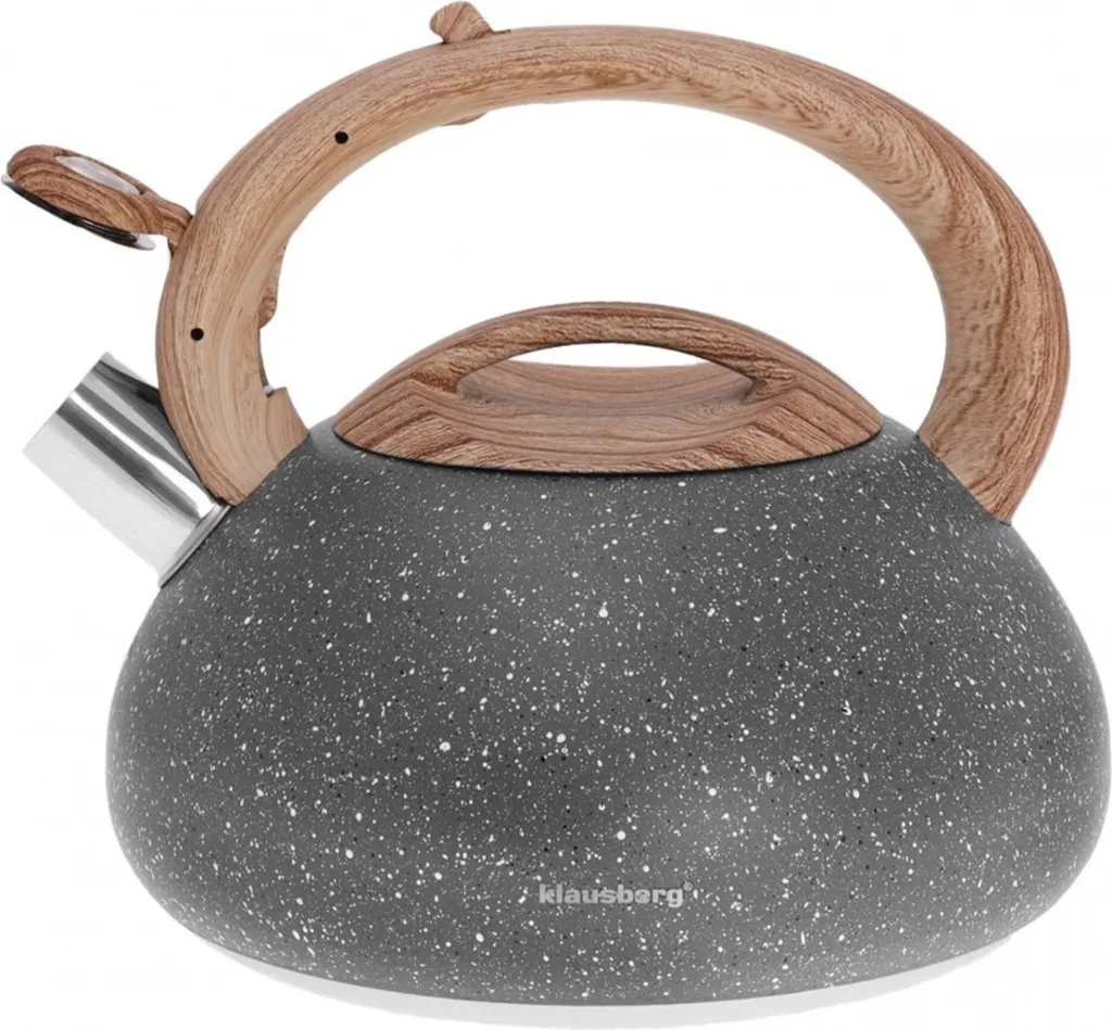 Bollitore Design Klausberg 7725 Granito Wood 2.7L - Acciaio Inox