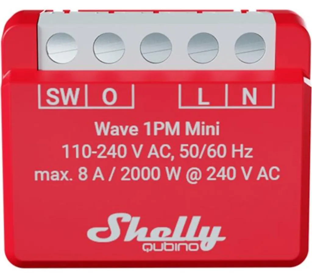Interrupteur Connecté Z-Wave Wave 1PM Mini pour Automatiser Maison