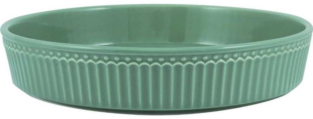 Greengate Kuchenform ALICE DUSTY GREEN Grün Keramik Produktbild 