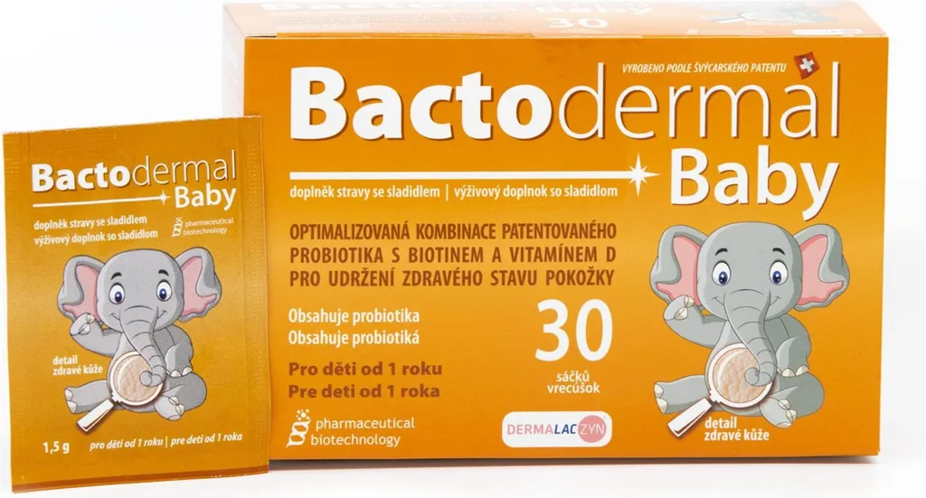 Complément alimentaire peau sensible bébé Favea Bactodermal 30 doses - 3